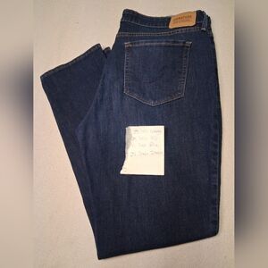 Signature by Levi Strauss Dark Blue Straight Jeans